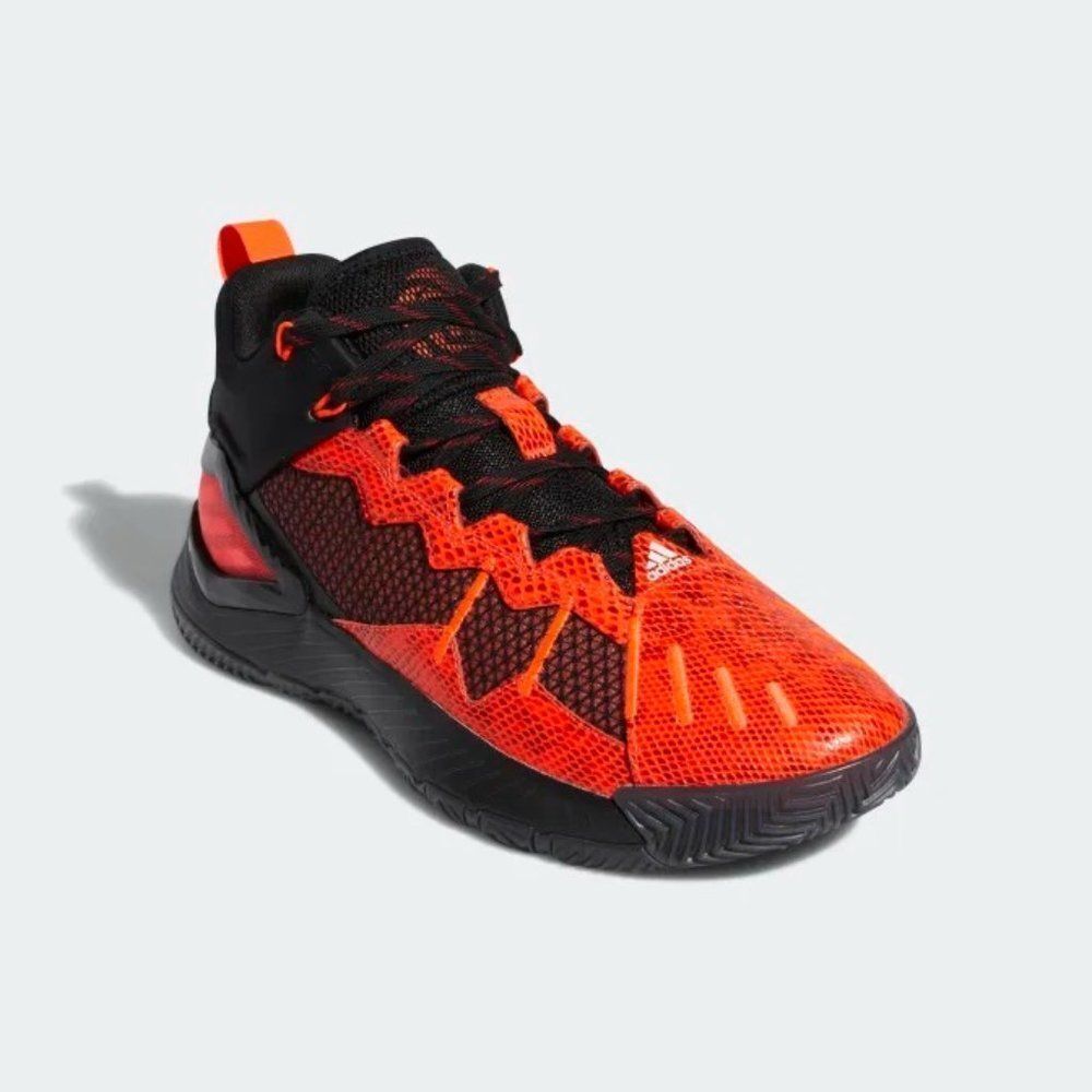 Adidas D ROSE SON OF CHI SHOES Core Black / Cloud White / Solar Red